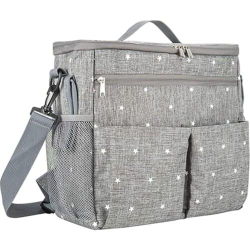 Baby diaper bag backpack multifunctional storage bag fashion mommy bag baby stroller bag