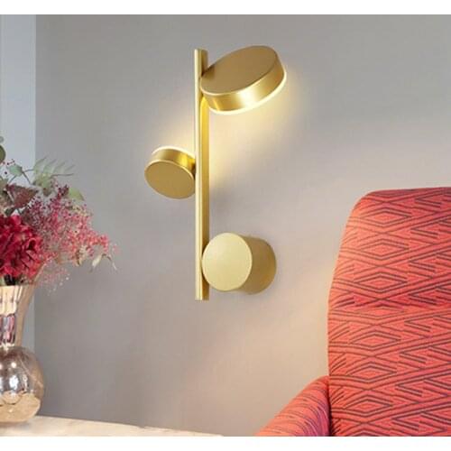 LED 7+5W AC90-260V Rotatable Wall Lamp Living Room Bedroom Corridor Staircase Wall Light Warm White