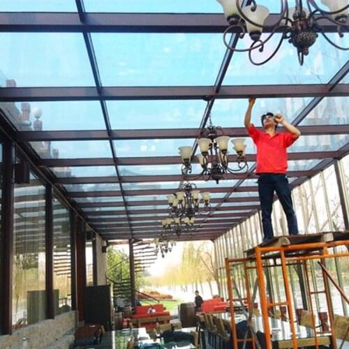 Adhesive 1M Window Glass Film Sticker Privacy Reflective Film Silver Anti-UV Sticker Sun Heat Resistance Newest