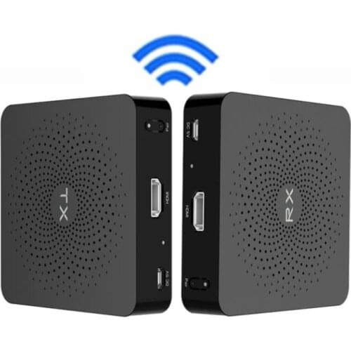 2021 Hot Sell Measy W2H 4K 60GHz 4K Ul-tra HD Set-top Box Wireless Transmission Kit Transmission Distance: 30m TV Box