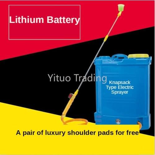Intelligent Backpack Type Electric Sprayer Agricultural Rechargeable Automatic Spraying Pesticide Lithium Battery Watering Can