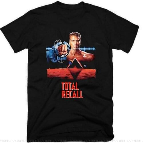 TOTAL RECALL 1990 OLD MOVIE T-Shirt 100% COTTON MENS Tee Shirt Outfit Casual