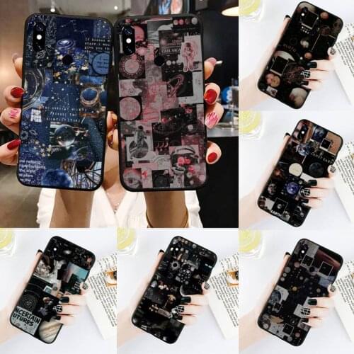 Starry space planet art high quality Phone Case For Xiaomi Redmi note 7 8 9 t k30 max3 9 s 10 pro lite