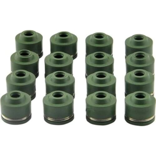 16Pcs Motorcycle Spiracle Valve Stem Oil Seal For Yamaha V-MAX1200 VMAX1200 1985-2007 VMX1200 NEW
