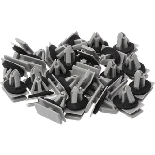 25 Pcs Fender Rocker Moulding Clips With Sealer For Ford Explorer