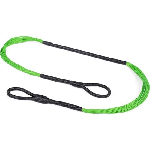 17.52" 0.025" 1600D Archery Crossbow String for Crossbow Bow Strings Archery Bow Hunting Shooting Outdoor Sports 2021 Green/Red