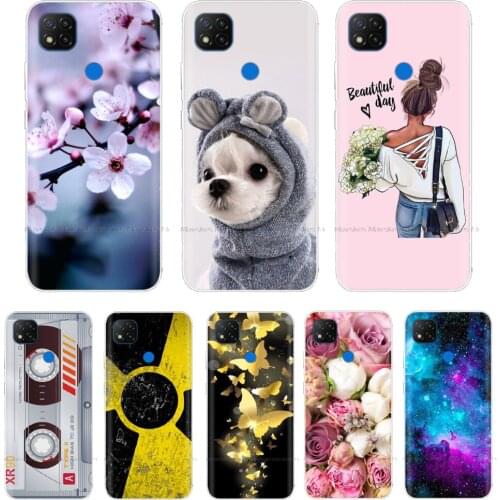 For Xiaomi Redmi 9C Case Redmi9C Silicone Soft TPU Back Cover For Redmi 9C NFC Phone Case for Redmi 9A Bumper hongmi 9C 9 A A9