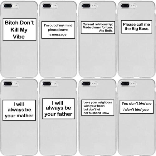 Good Vibes Funny Text Cover Case for Xiaomi Redmi Note 9 9S 9A 9C 8T 8 7 6 5 4 Pro Max Prime