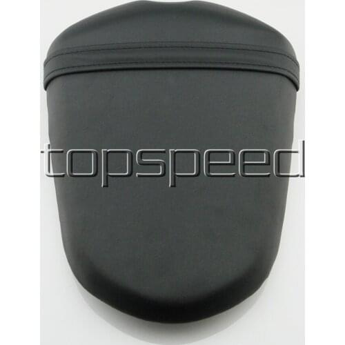 Black Motorcycle Passenger Rear Seat Pillion Cushion For Suzuki GSXR1000 2009 2010 2011