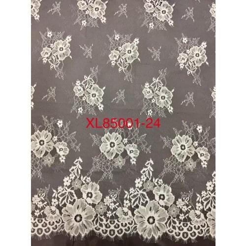 Cheap Wholesale Chantilly Eyelash Lace Garment Soft French Tulle Lace For Wedding Dress 9 Yards