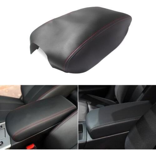 Microfiber Leather Car Interior Center Control Armrest Box Cover Protective Trim For Nissan Altima 2013 2014 2015 2016 2017 2018