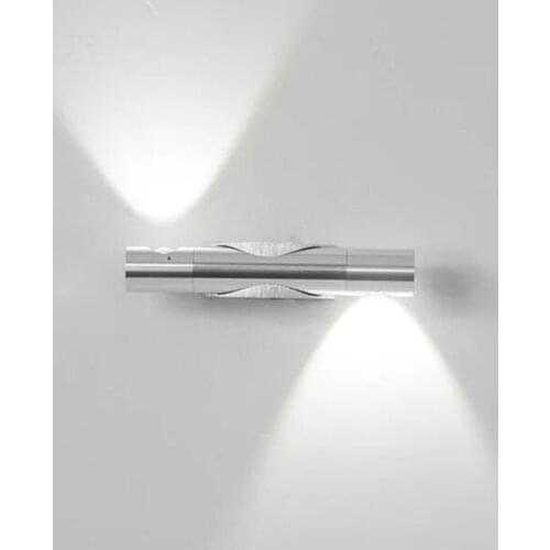 LED220V110V up and down lights simple indoor lighting home living room study bedroom bedside stairs bathroom balcony wall lamp