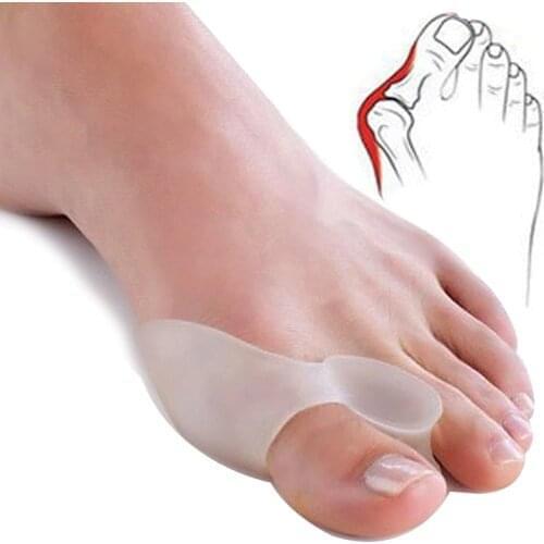 Soft Bunion Protector Toe Straightener Toe Seperating Toe Gel Separators Eases Foot Pain Feet Care Foot Care Tool Thumb Valgus
