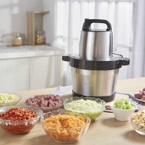 Meat Grinders 6L large capacity grinder commercial multipurpose electric stainless steel beat pepper minced NEW