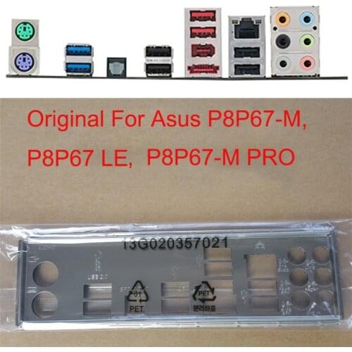 OEM For Asus P8P67-M, P8P67 LE I/O Shield Back Plate BackPlate BackPlates Blende Bracket