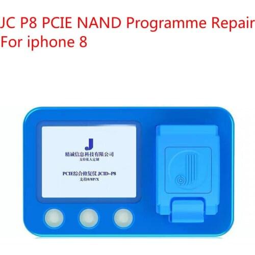 JC P8 PCIE NAND Programmer Serial Number Read Write Repair Tool for iPhone 8 8P X NAND Underlying Data Repair Error Remove