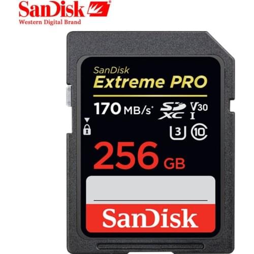 SanDisk Ultra Original SD Card 16GB 32GB SDHC 64GB 128GB 256GB SDXC Class10 Memory Card C10 80MB/s USH-1 Support for Camera