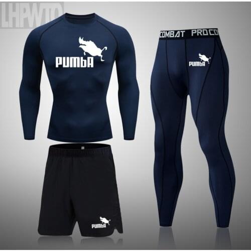 Gym t shirt men running tights training t-shirt sportswear crossfit Bodybuilding compression mma rashguard male sportswear brand