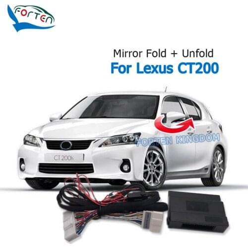 Forten Kingdom Car Side Auto Rear Mirror Folding System Module For Lexus CT200 LHD Rear View Mirror fold unfold