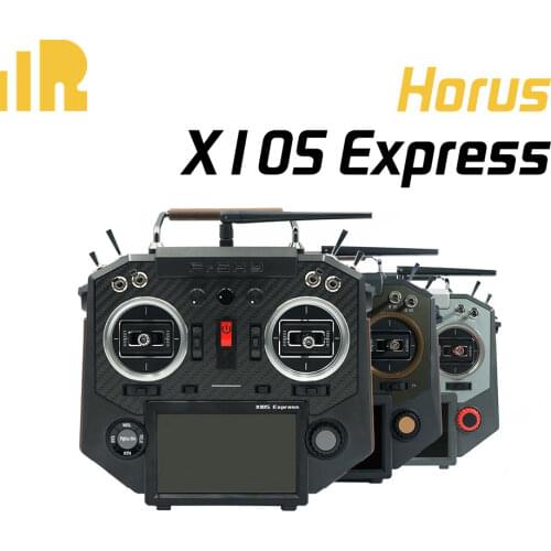 FrSky Horus X10 X10S Express Transmitter Boasts 24 channels with a Faster Baud Rate and Lower Latency for RC FPV Racing Drone