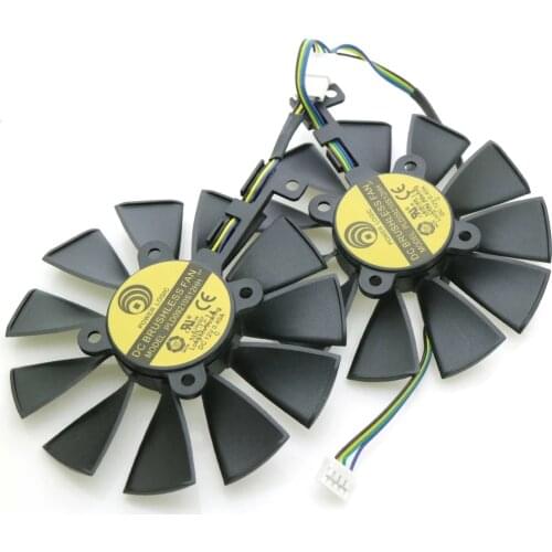 PLD09210S12HH 12V 0.40A 87mm VGA Fan For ASUS GTX1060 GTX1070 RX480 RX570 Graphics Card Cooling Fan