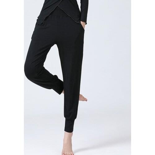 2021 New CM046 Female Latin Dance Pants Tight Foot Design Women Dancing Suit for Ballroom Belly Dancing Performamnce