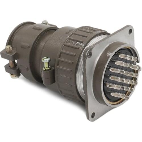 ZHQCN Electrical Bulkhead Female Plug Male Socekt M48 26 Pin Aviation Connector Waterproof IP67 Automotive Connectors Adapter