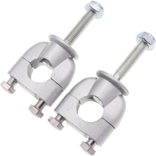 1Pair 22mm 7/8Inch Handlebar Riser Mount Clamps for Motorcycle Dirt Bike ATV