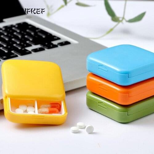 1pcs Portable Medicine Boxes Pill Box Tablet Box Case Container Storage Holder Pocket
