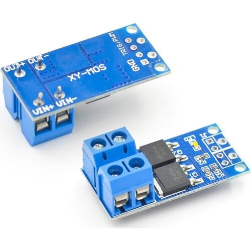 10PCS/LOT 15A 400W MOS FET Trigger Switch Drive Module PWM Regulator Control Panel