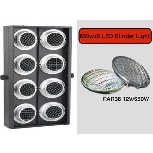 2pcs/Lot, Eight Eyes LED Blinder Light 8x650w =2600W 8 Eye LED stage Lighting dj sound disco party