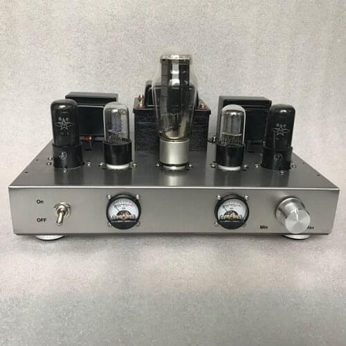 6p6p 4w + 4w tube power amplifier 5881A tube power amplifier, class A amp amp upgrade el34, Frequency response 20hz-20khz