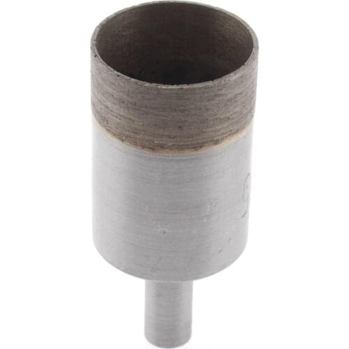 20-60 mm Sintered Diamond Core Drill Bits Wet Hole Saw Straight Shank 8mm 5/16" for Fiberglass Sea Glass Tile Ceramic Porcelain
