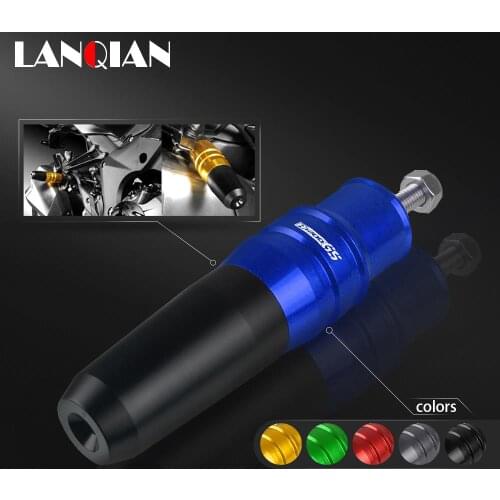 Motorcycle Aluminum Exhaust Slider Crash Protector Pad For BMW R1200GS R 1200 GS 1200GS LC ADVENTURE ADV LC 2020 2019 2018 2017