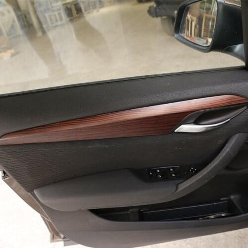 For BMW X1 E84 2011-2015 Car ABS Chrome Interior Door Decoration Panel Cover Trim Accessories