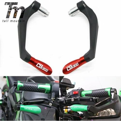 For Honda CB1300 CB 1300 CB- Motorcycle 7/8" 22mm Universal CNC Handlebar Grips Handle Bar Brake Clutch Levers Guard Protector
