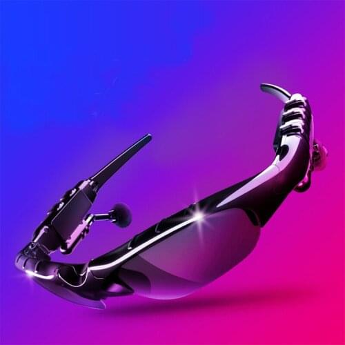 Hot Sale Talking Listen The Music Fashion Women/Mens Sport Stereo Sound Blue tooth Sunglasses