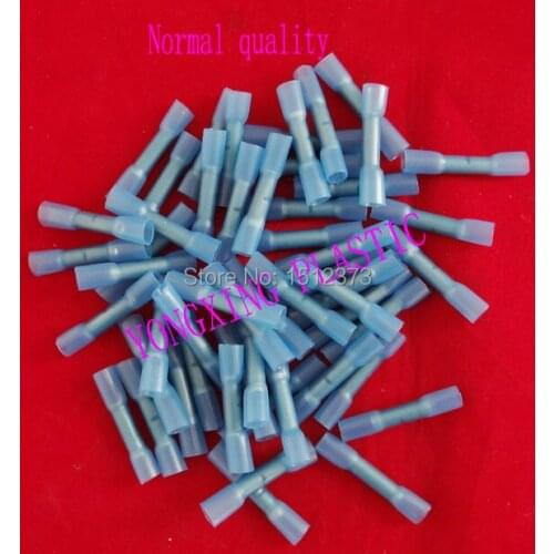 100 piece/lot heat shirnk terminal block water proof 16-14AWG(1.5-2.5 Square) normal quality blue color
