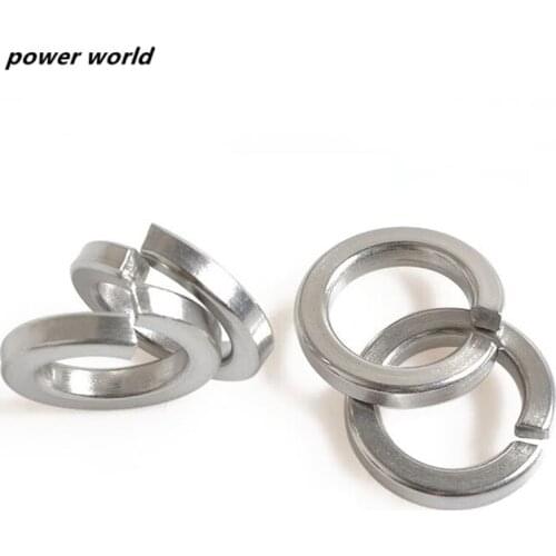M1.6/M2/M2.5/M3/M4-M30 GB93 304 Stainless Steel Spring Split Lock Washer Elastic Gasket
