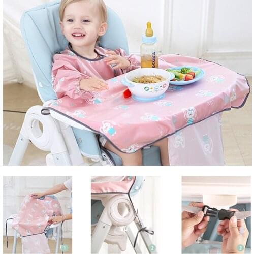 1PC High Quality Newborns Bib Table Cover Baby Dining Chair Gown Waterproof Saliva Towel Burp Apron Food Feeding Accessories