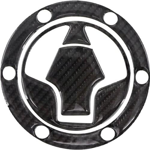 Motorcycle Fuel Gas Cap Sticker For Kawasaki NINJA250 NINJA300 NINJA 300 250 Carbon Fiber 3D Oil Tank Pad Decal Protection Cover