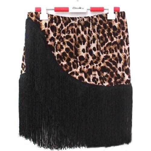 New Tassel Latin Skirt For Women Dance Costumes Stage Performance Latin Fringe Female Dance Dress Practice Skirts Dancewear