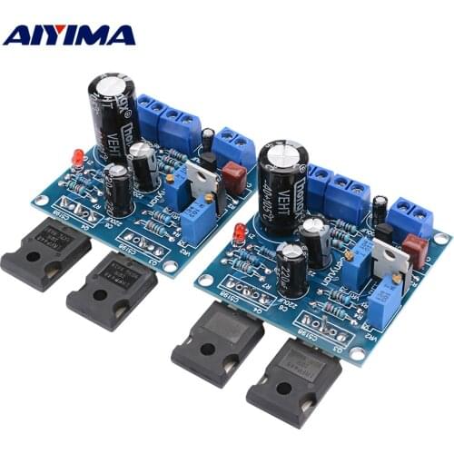 AIYIMA 1Pair 1969M FET Bile Power Amplifier Board 25W+25W 1969 IRFP448 Tube Amplifier Home Sound Theater DIY Super 1875 3886 AMP