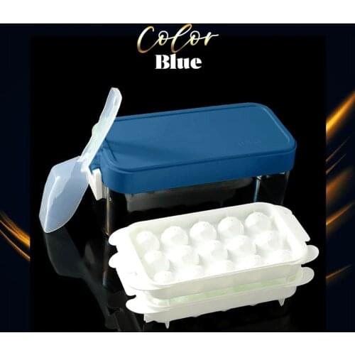 Multicolor Square Shape Trays Molds Ice Mold Ice Tray Quick Freezer Ice Mould Ice Box With Lid Home Kitchen Ice Cream Tools