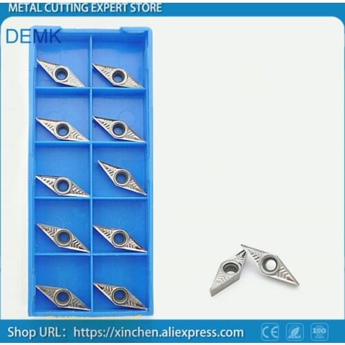 Knife VCGT110302-AK aluminum alloy dedicated,copper pieces processing blade insert CNC cutting tool for Non-ferrous metals