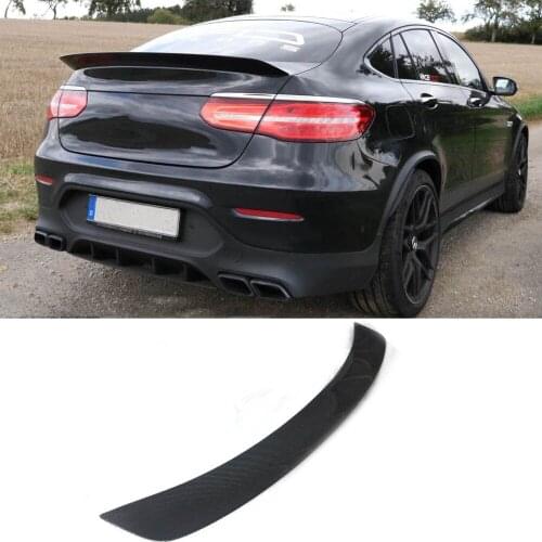 Carbon fiber glc Spoiler Car Rear Wing Spoiler gad style For Mercedes Benz GLC Coupe GLC250 GLC260 GLC300 GLC63 2016-2019