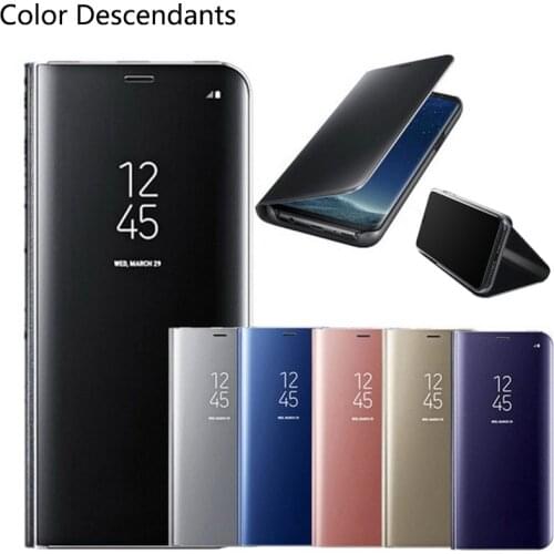 Smart Mirror Case for Samsung Galaxy Note 4 N910C N910U N910F SM-N910F Flip Protective Phone Cover For Samsung Note4 Note 4 Case