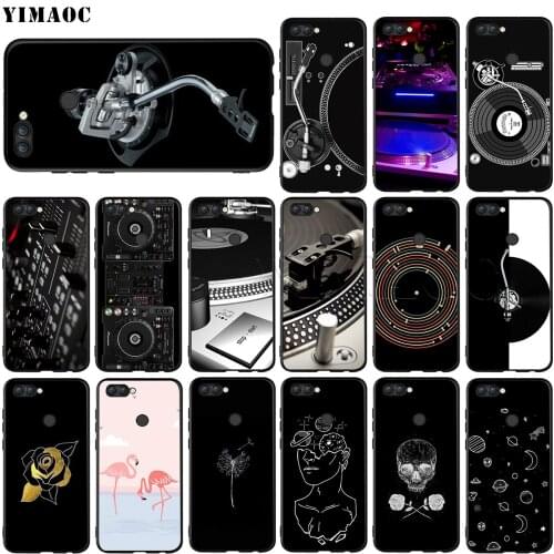 YIMAOC Turntables DJ Music Case for Huawei Mate 10 P8 P9 P10 P20 P30 P Smart Lite Pro Mini 2017