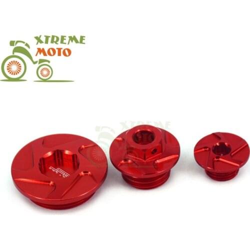 Billet Engine Timing Oil Plug Set For Honda CRF150R CRF250R CRF450R CRF450X -2016