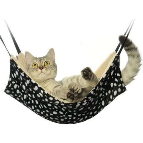 Pet cats hammock nest iron cage can be used on both sides Lovely
